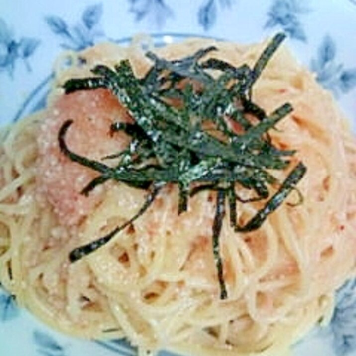 【簡単あえるだけ】明太子パスタ